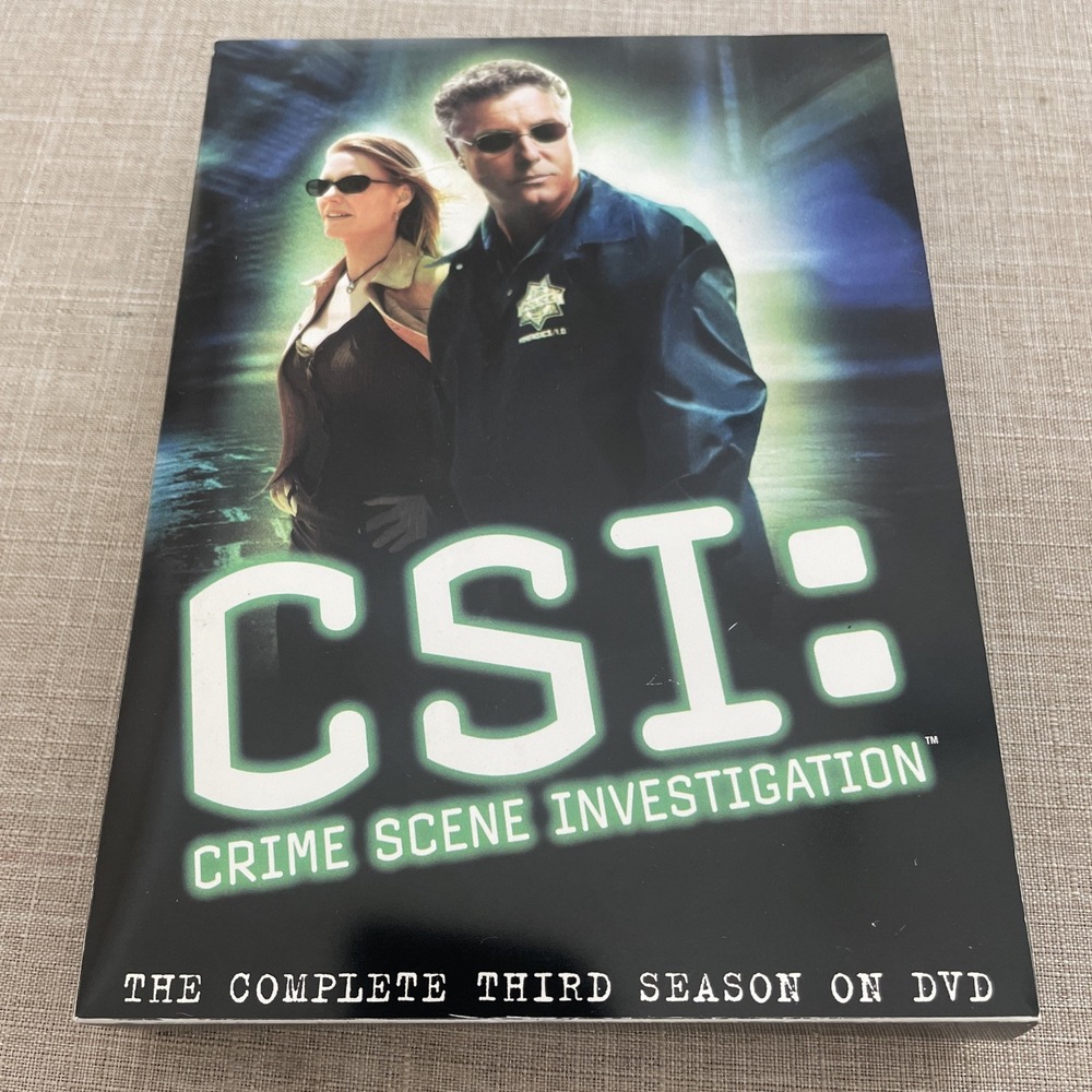 CSI: Crime Scene Investigation The Complete Third Season - 6 DVDs!